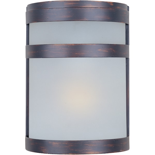 Maxim Arc 1-Light 6.5" Wide Oil Rubbed Bronze Outdoor Wall Sconce 5000FTOI